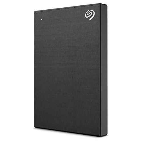  Seagate One Touch 2TB External HHD Drive with Rescue Data Recovery Services, Black (STKB2000400)