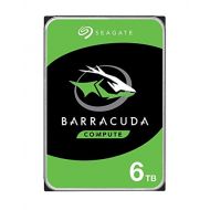 Seagate Barracuda 6TB Internal Hard Drive HDD ? 3.5 Inch SATA 6 Gb/s 5400 RPM 256MB Cache for Computer Desktop PC (ST6000DM003)