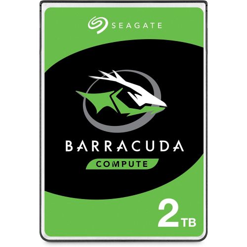  Seagate BarraCuda 2TB Internal Hard Drive HDD ? 2.5 Inch SATA 6 Gb/s 5400 RPM 128MB Cache for PC Laptop (ST2000LM015)