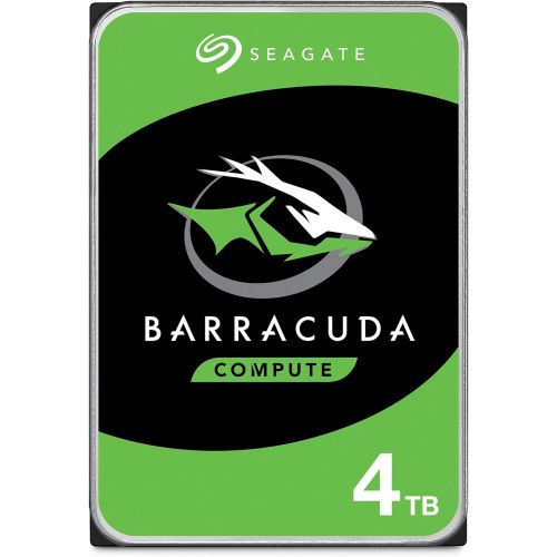  Seagate BarraCuda 4TB Internal Hard Drive HDD ? 3.5 Inch Sata 6 Gb/s 5400 RPM 256MB Cache for Computer Desktop PC Laptop (ST4000DM004)