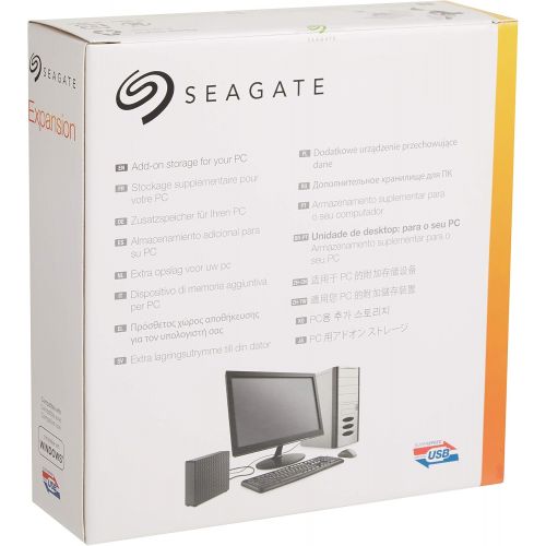  Seagate Expansion Desktop 4TB External Hard Drive HDD ? USB 3.0 for PC Laptop (STEB4000100)