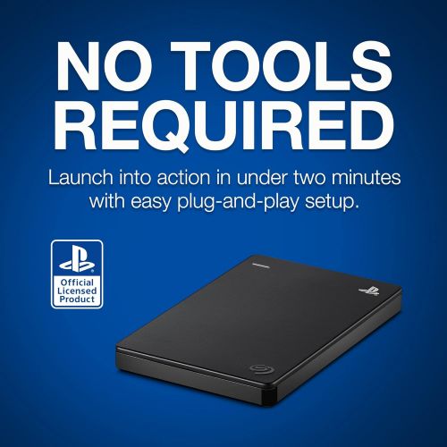  Seagate (STGD2000100) Game Drive for PS4 Systems 2TB External Hard Drive Portable HDD ? USB 3.0, Officially Licensed Product