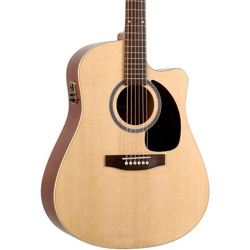  Seagull},description:The Seagull Coastline Series Slim Dreadnought Cutaway QI is an acoustic-electric guitar that offers you full sound with warm mid-range tone and of course the a