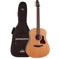 Seagull S6 Original Dreadnought Acoustic Guitar with Seagull Dreadnought Gig Bag (046386)