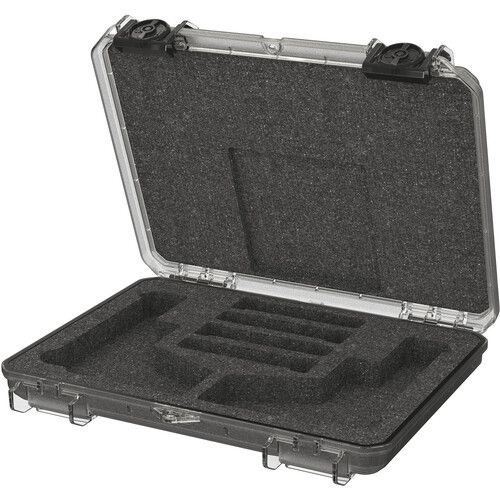  Seahorse 85FP2 Two-Gun Micro Case with Foam (Clear)