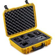 Seahorse 710 Heavy Duty Protective Dry Box Case With Accuform Foam - TSA Approved/Mil Spec / IP67 Waterproof/USA Made for Cameras, Firearms, Camping, Laptops, Consoles, VR