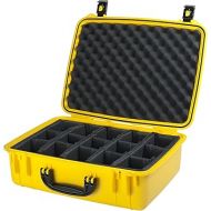 Seahorse 720 Case with Padded Dividers, Yellow