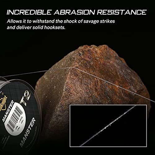  [아마존베스트]SeaKnight T2 Fluorocarbon Single String Fishing Line 100% Fluorocarbon 100m/111yds Monofilament Leader Line