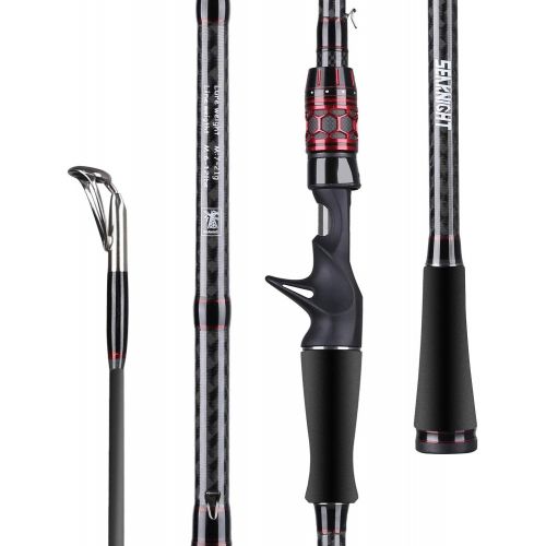  [아마존베스트]SeaKnight Kraken 2 Section Fishing Rod 2.1 m / 2.4 m Ultra Light Carbon Fibre Fuji Guide Rings Rod M Power