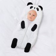 Sealive Cute Newborn Baby Blankets for Boys Girls, Plush Swaddle Blanket Baby Shower Gifts Black White Panda