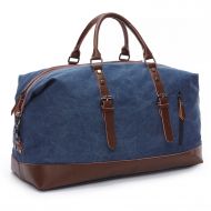 Seamand Canvas Travel Duffel Bag Weekender Extra Large Tote Satchel Handbag