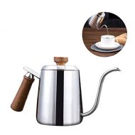 Wasserkessel Edelstahl Kaffeebereiter Kaffeekanne Schwanenhals Teekocher Aufgegossenen Filterkaffee 600ml By Seasaleshop