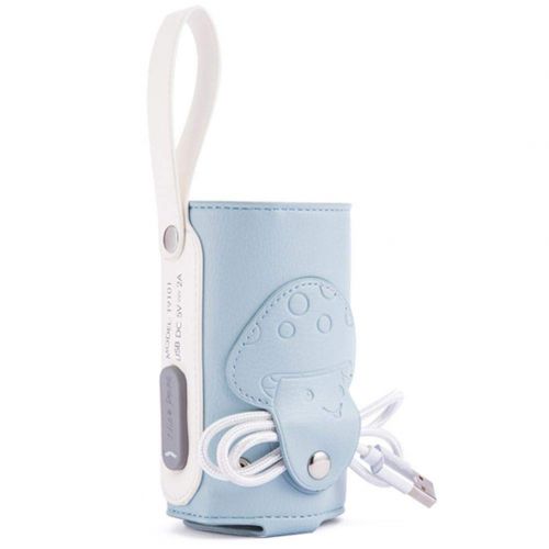  Seasaleshop USB Flaschenwarmer Isolierungsabdeckung Fuetterungsflasche Thermostat Outdoor Tragbare Milch Heizung Warmer