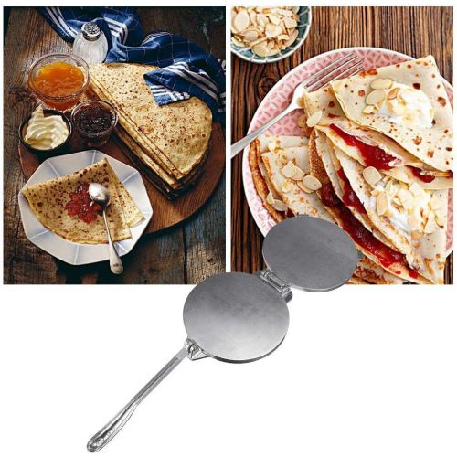  [아마존베스트]Seasaleshop Tortilla Press Papadum Maker Roti-PresseChapati Press 20 cm Aluminium Dough Press Tortilla Maker for Delicious Tortillas Empanadas Dumplings Caribbean Kebabs Crepes.