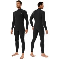 Seaskin Surfing Wetsuit for Mens Womens 3/2mm Chest Zip GBS Full Wetsuit