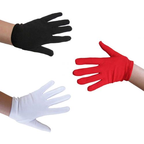 SeasonsTrading Child White Costume Gloves ~ Halloween Costume Accessory (STC12100)