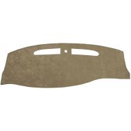 Seat Covers Unlimited Chevy Trailblazer Dash Cover Mat Pad - Fits 2002-2009 (Custom Suede, Taupe)