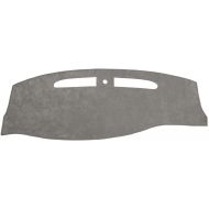 Seat Covers Unlimited Chevy Trailblazer Dash Cover Mat Pad - Fits 2002-2009 (Custom Suede, Gray)