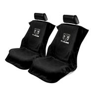 Seat Armour Universal Black Towel Front Seat Covers for New Dodge Ram -Pair