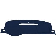 Seat Covers Unlimited Lincoln Town Car Dash Cover Mat Pad - Fits 1990-1994 (Custom Velour, Navy)