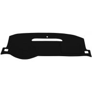 Seat Covers Unlimited Lincoln Town Car Dash Cover Mat Pad - Fits 1990-1994 (Custom Velour, Black)