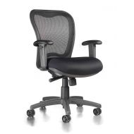 Seating LXO Series Mid Back Swivel/Tilt Chair, 19w x 19d x 39-1/2h, Black (NGL6000C1) Category: Metal Office Chairs