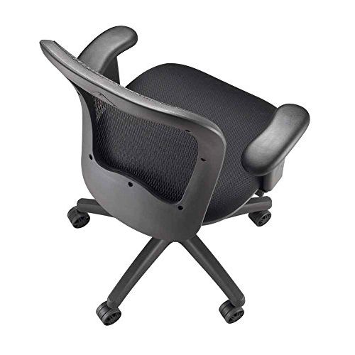  Seating LXO Series Mid Back Swivel/Tilt Chair, 19w x 19d x 39-1/2h, Black (NGL6000C1) Category: Metal Office Chairs