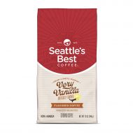 Seattles Best Coffee Very Vanilla Flavored Smooth Roast Ground Coffee, 12-Ounce Bags