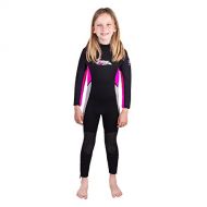 Seavenger Scout 3mm Kids Full Body Wetsuit with Knee Pads for Surfing, Snorkeling, Swimming