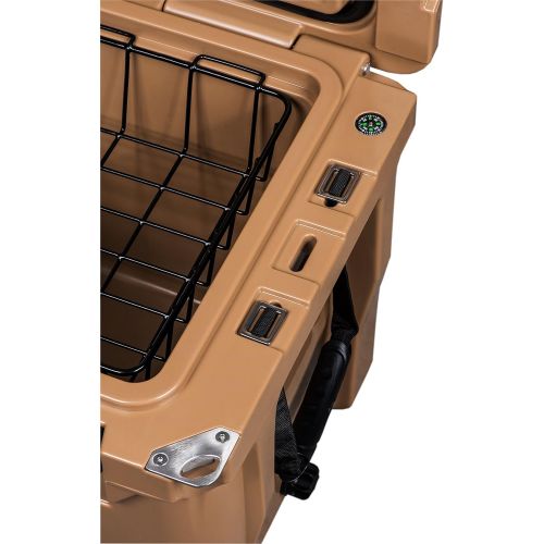  Seavilis Heavy Duty roto Molded Ice Chest Cooler 45qt (Tan)