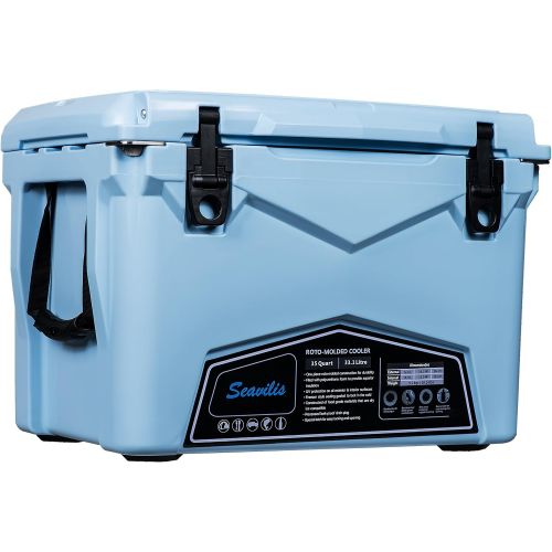  Seavilis Cooler (Milee) (Blue w, 35QT +Accessories)