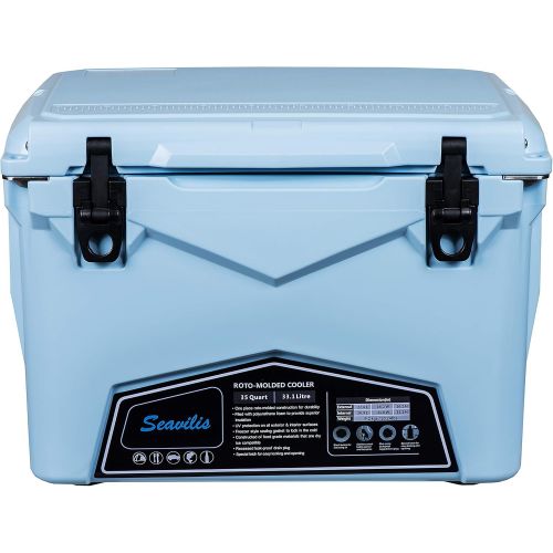  Seavilis Cooler (Milee) (Blue w, 35QT +Accessories)