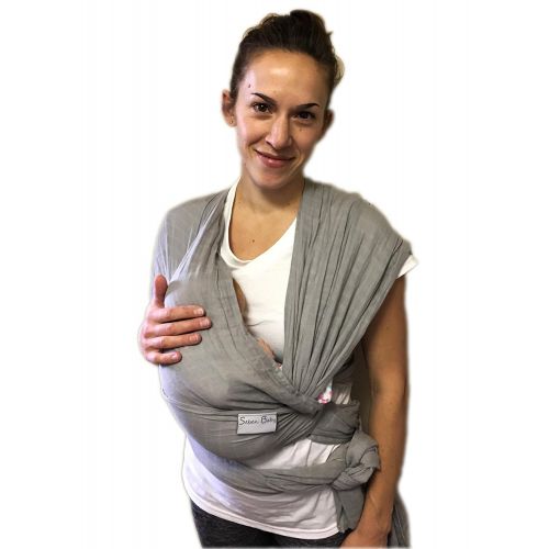  Baby Carrier Sling - Seben Baby - Softer & Breathable - No Stretchy - Perfect for All Season Especially for Summer