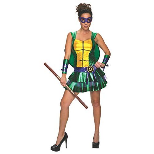  할로윈 용품Secret Wishes Teenage Mutant Ninja Turtles Donatello Adult Costume Dress
