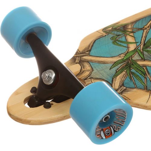  Sector 9 Bamboo Lookout Drop-Thru Complete Longboard Skateboard - 9.62x41.12/31 wheelbase