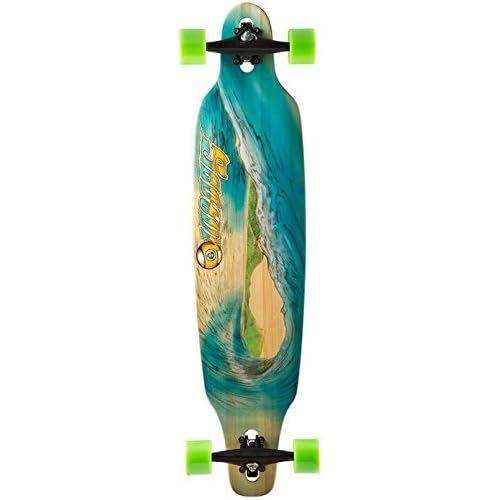  Sector 9 Blue Wave Lookout dropthrough Complete Longboard Skateboard, 9.6-Inch x 42.0-Inch