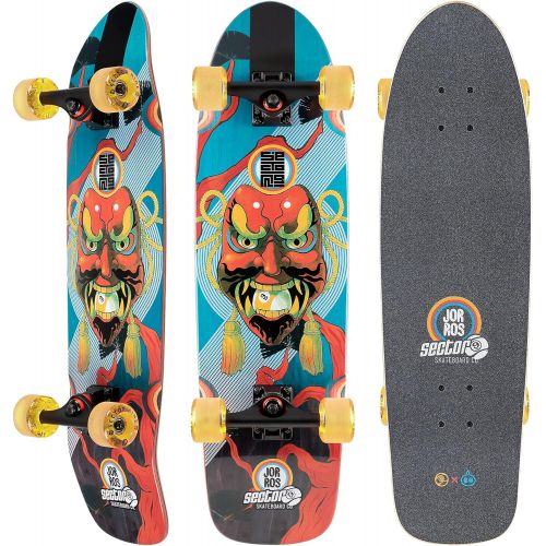  Sector 9 Chop Hop NOH Complete Longboard, 8.625 x 30.5