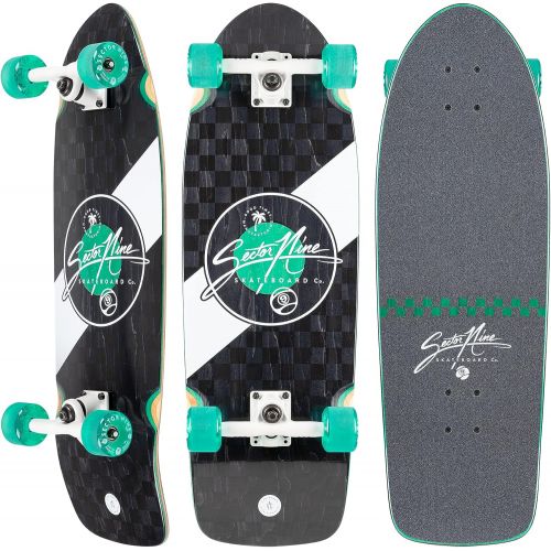  Sector 9 Unisex Hair Barrel Hopper Complete Skateboard, Adult