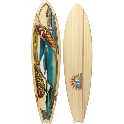  Sector 9 Fiji Skateboard Deck, Assorted, 9.375 x 38.0-Inch