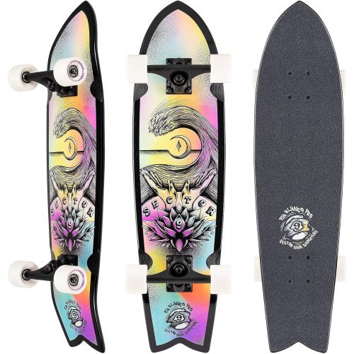  Sector 9 Unisex Tia Pro Zen Complete Skateboard, Adult, Multi, 30.5