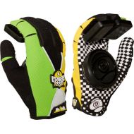 Sector 9 Rally Slide Gloves Youth Large Xlarge Green Yellow Black Skate Pads