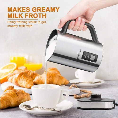  [아마존 핫딜] Secura Automatic Electric Milk Frother and Warmer (250ml)