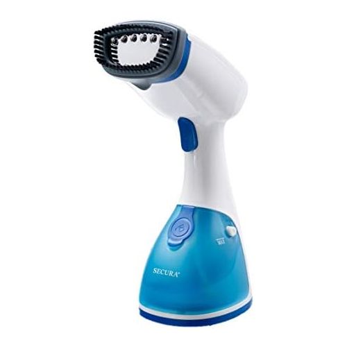  [아마존베스트]Secura AJ-2205 Garment Steamer, Light Blue and Pearl White