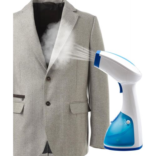  [아마존베스트]Secura AJ-2205 Garment Steamer, Light Blue and Pearl White