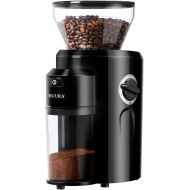 Secura Conical Burr Coffee Grinder, Electric Coffee Grinder with 18 Grind Settings, Adjustable Burr Mill Coffee Bean Grinder for 2-10 Cups