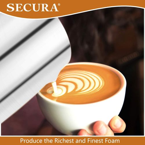  Secura Automatic Electric Milk Frother and Warmer (250ml)