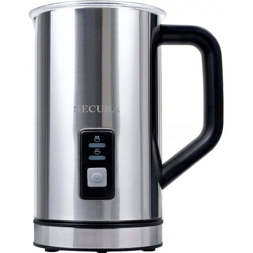  Secura Automatic Electric Milk Frother and Warmer (250ml)