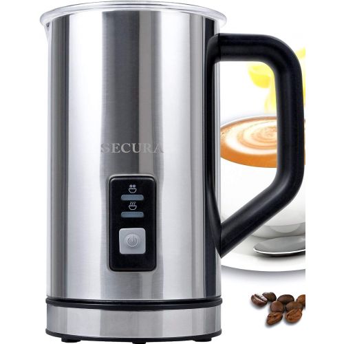  Secura Automatic Electric Milk Frother and Warmer (250ml)