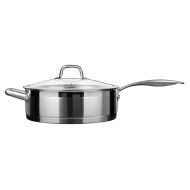 Secura Duxtop Professional Stainless-steel Induction Ready Cookware Impact-bonded Technology (5.5Qt Saute Pan)