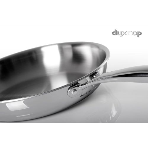  Secura Duxtop Whole-Clad Tri-Ply Stainless Steel Induction Ready Premium Cookware Fry Pans 10-Inch